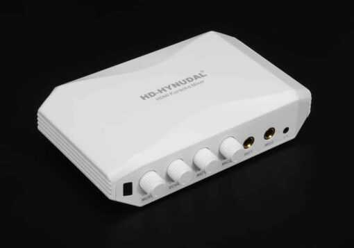 HD-Hyundal HDMI Karaoke Mixer - Dual Microphone Input, Echo Effect, Individual Volume Controls