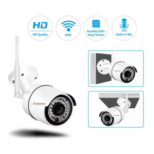 8CH 1080P 2MP IP Camera Audio Record Wireless Security CCTV System Home NVR wifi Video Surveillance 24