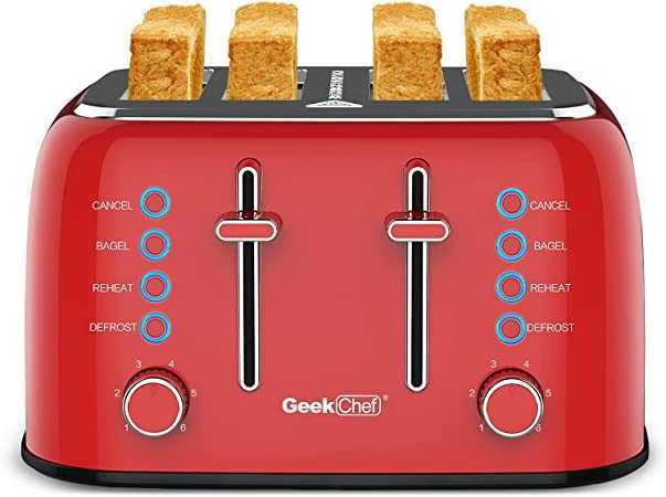 The SUP Desk Toaster 4 Slice, Independent temperature control Toaster - Image 6