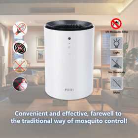 Electric Fly Bug Zapper Mosquito Insect Killer LED Light Trap Pest Control White | The SUP Desk