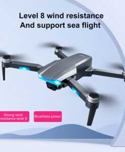 Drone S106 GPS 5G WiFi Professional 8K HD Dual Camera Aerial Photography Quadcopter-Black-1 Battery
