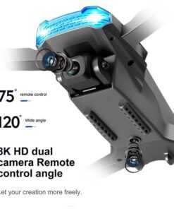 Drone S106 GPS 5G WiFi Professional 8K HD Dual Camera Aerial Photography Quadcopter-Black-1 Battery