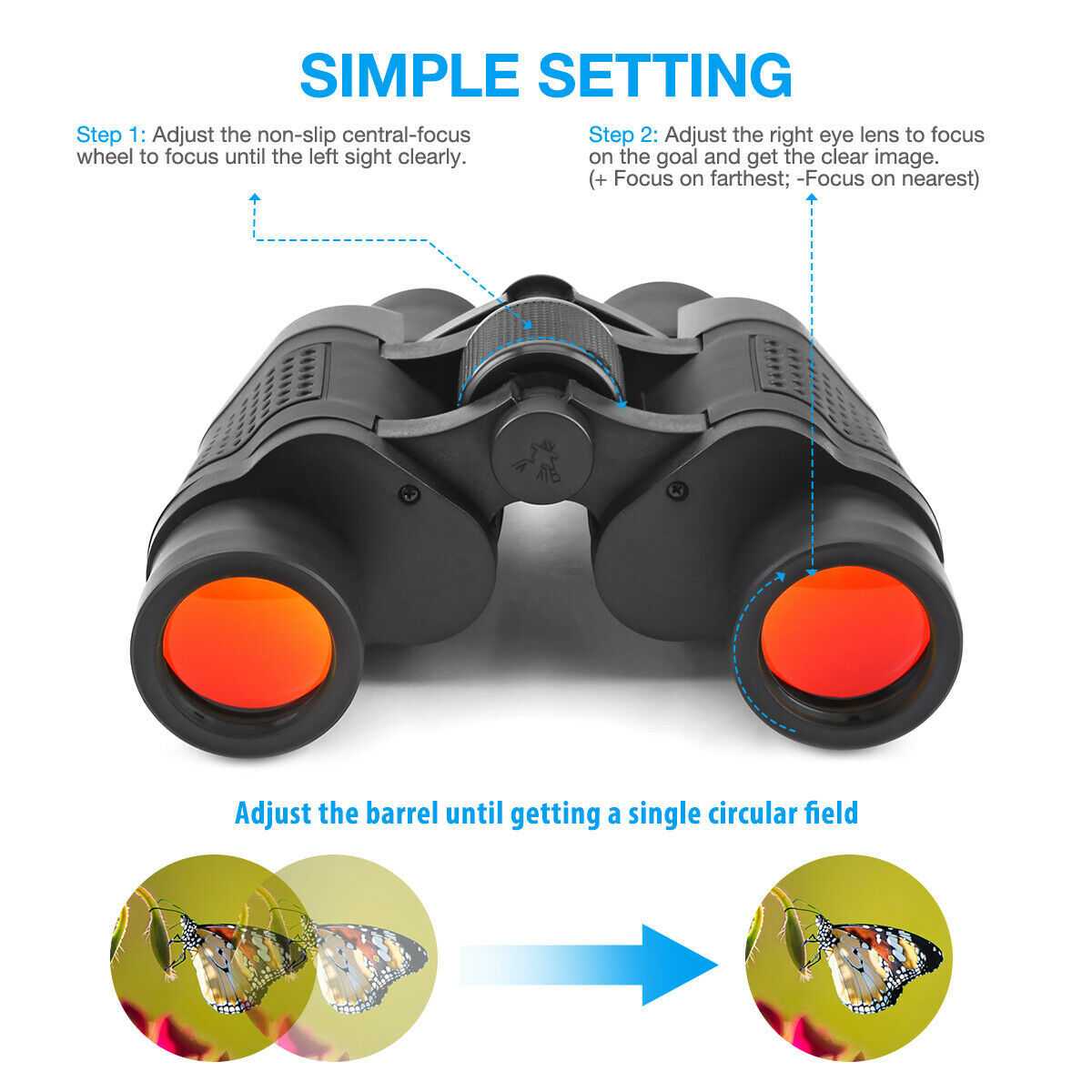 The SUP Desk High Power Binoculars With Coordinates Portable Telescope 11 High Power Binoculars With Coordinates Portable Telescope product image | The SUP Desk