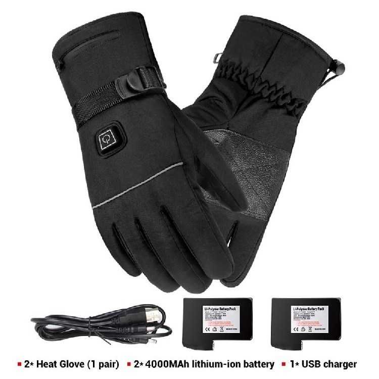 The SUP Desk Winter Electric Motorcycle Heated Touch Screen Gloves 4 The SUP Desk Winter Electric Motorcycle Heated Touch Screen Gloves - Image 4