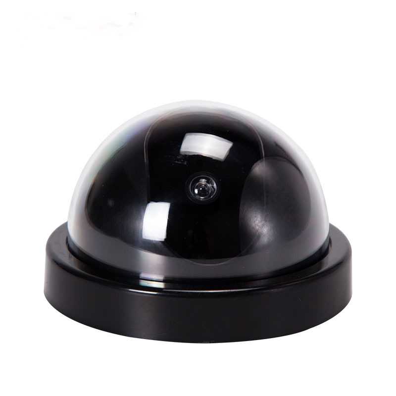 The SUP Desk Black Plastic Dummy Dome Security Camera With Flashinga Red LED Light - Image 6