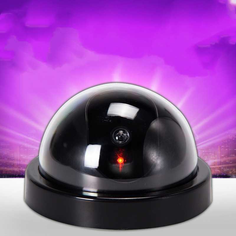 The SUP Desk Black Plastic Dummy Dome Security Camera With Flashinga Red LED Light - Image 9