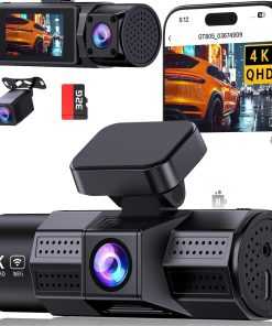 3 Channel WiFi Dash Cam App Control WiFi