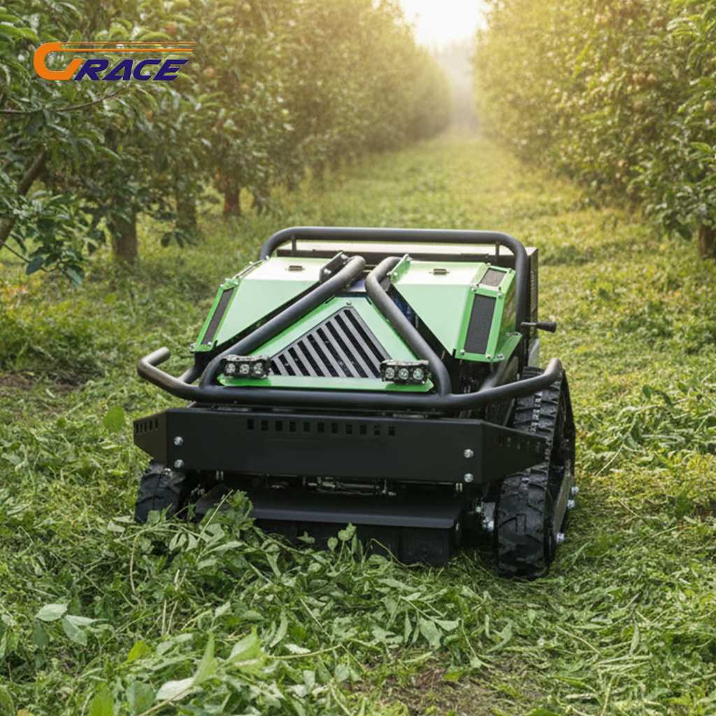 GRACE Remote Control Tracked Robot Lawn Mower