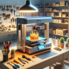 The SUP Desk 3.5 Inch Screen Auto-leveling Auto Feeding 3D Printer