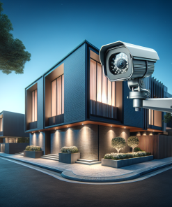 The SUP Desk Flashing Red LED Dummy Dome Security Camera — Indoor/Outdoor