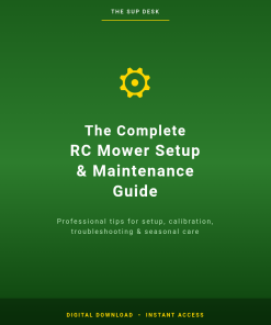 The Complete RC Mower Setup & Maintenance Guide