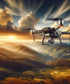 The SUP Desk UAV Folding Four Axis 4K High Definition Dual Camera Aerial Model