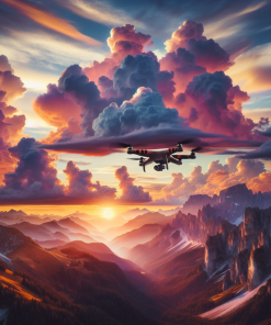 The SUP Desk Mini folding drone