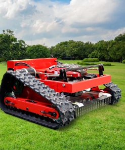 MMS MS550J tracked lawn mower side view
