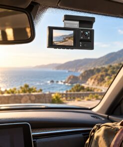 3-Channel 4K WiFi Dash Cam — Front, Cabin & Rear | Night Vision & App Control - Image 3