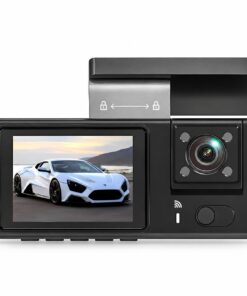 USEEBEE ZV54-3CH dashcam screen and cabin camera detail